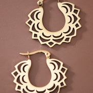 Boho Flower Earrings