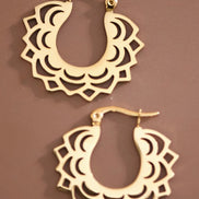 Boho Flower Earrings