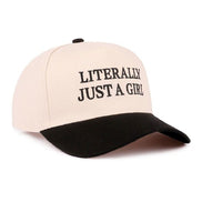 Literally Just A Girl Baseball Cap