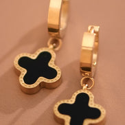 Minimalist Clover Earrings