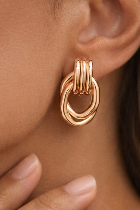 Double Twist Earrings