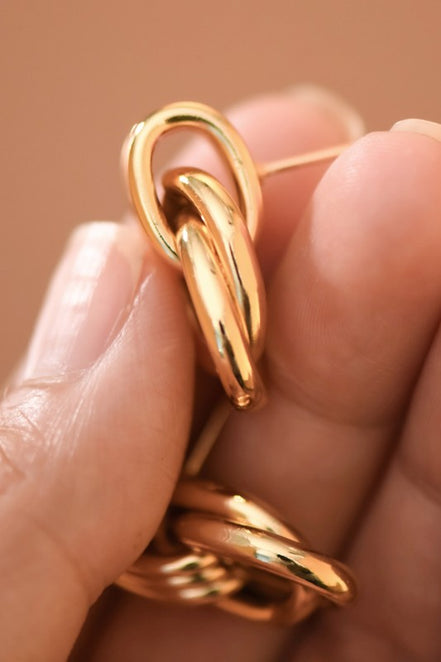 Double Twist Earrings