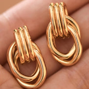 Double Twist Earrings