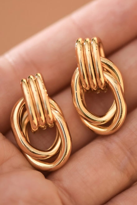 Double Twist Earrings