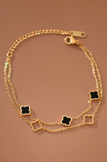 Dainty Clover Bracelet