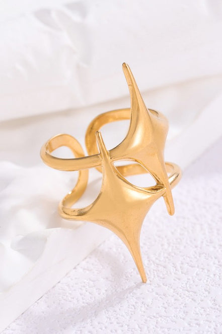 Double Shine Statement Ring