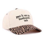 Put It On My Husband's Tab Corduroy Baseball Cap