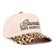 Brunettes Have More Fun Baseball Hat