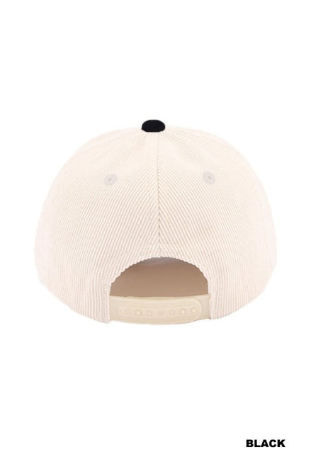 I Need A Diet Coke Corduroy Baseball Cap