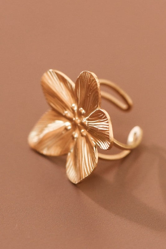 Flower Statement Ring