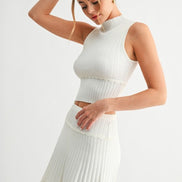 Ripple Edge Knit Set